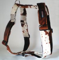 XXL Hundegeschirr Kuhfell-Design
