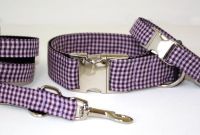 Halsband Blueberry Check